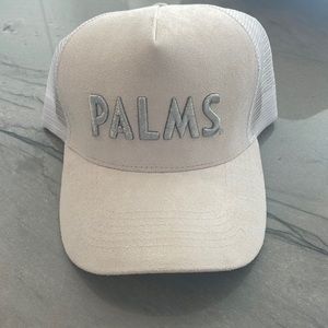 NWT PALM suede snap back